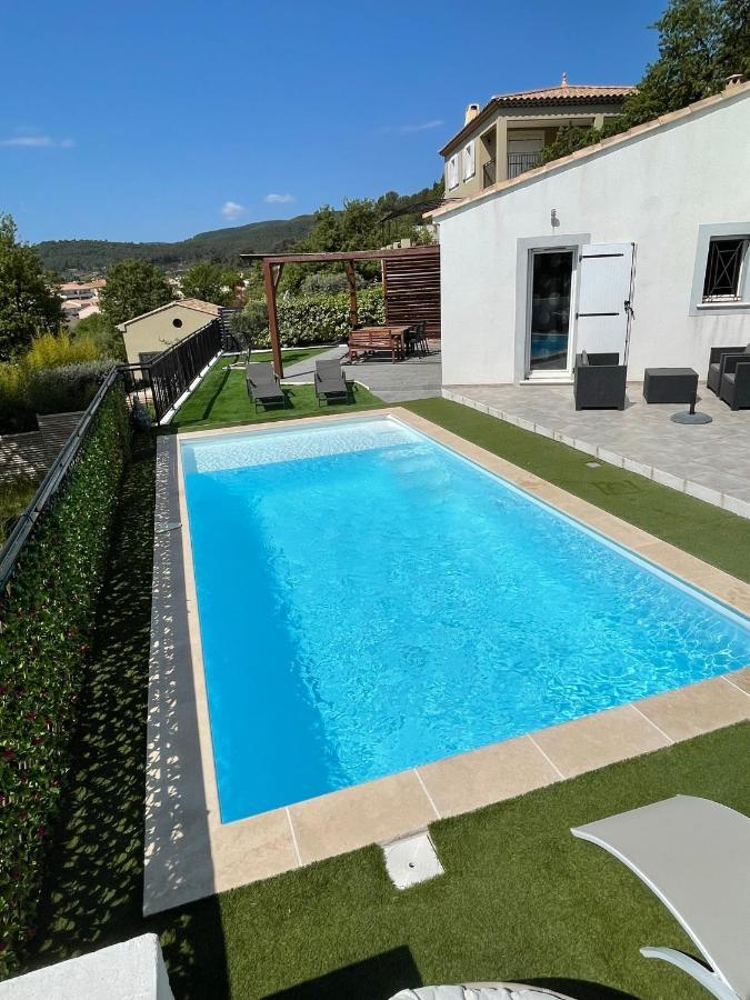 Villa Avec Piscine Cuers Buitenkant foto
