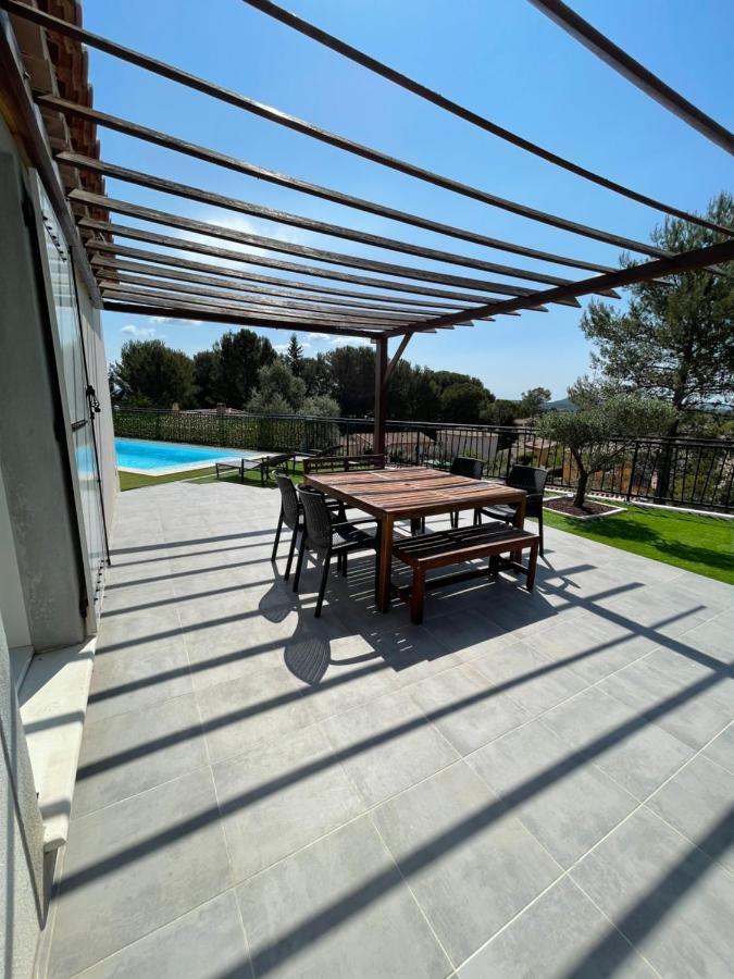 Villa Avec Piscine Cuers Buitenkant foto