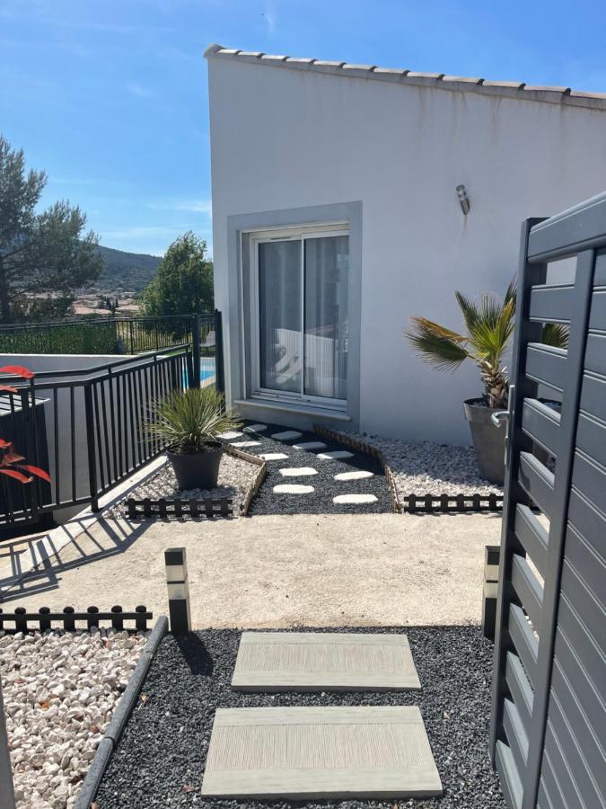 Villa Avec Piscine Cuers Buitenkant foto